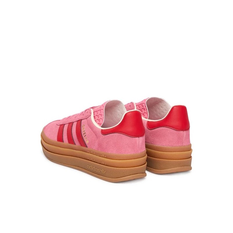 Sneakersy Gazelle Bold JQ7407 Różowy