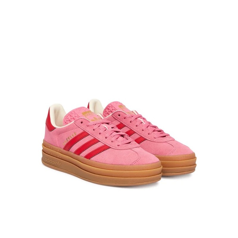 Sneakersy Gazelle Bold JQ7407 Różowy