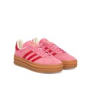 Sneakersy Gazelle Bold JQ7407 Różowy