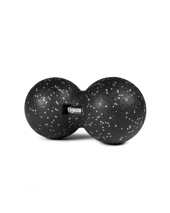 Tiguar duo ball 24/12 cm twarda - podwójna piłka roller do masażu