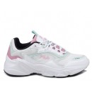 Buty damskie Fila Collene sneakersy sportowe lekkie białe sznurowane