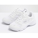 Buty damskie Fila Collene sneakersy sportowe lekkie całe białe sznurowane